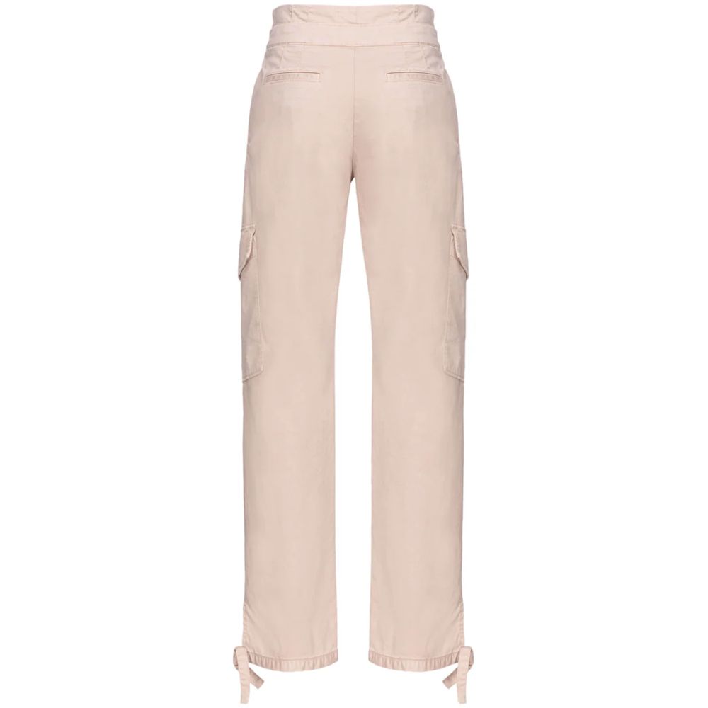 Pantalon Pinko avec poches cargo roses