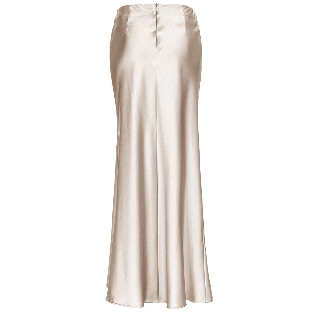 Jupe Pinko satinée blanche