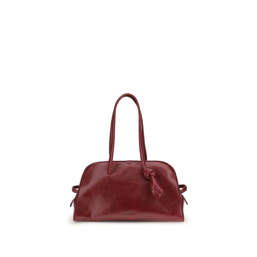 Sac Jacquemus Bowling cuir noir