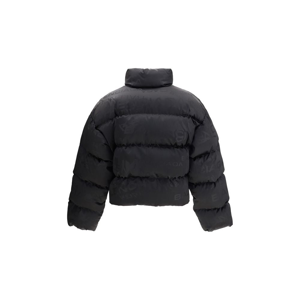 Doudoune cropped Made in Italy noire