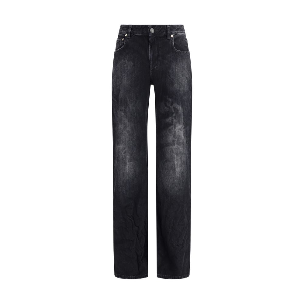 Pantalon wide leg MADE IN ITALY noir