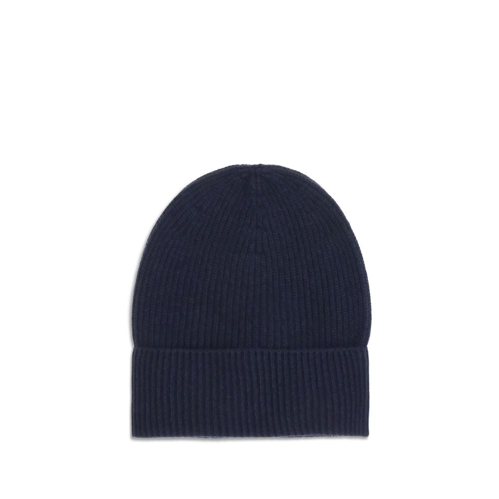 Bonnet Moncler en laine bleue