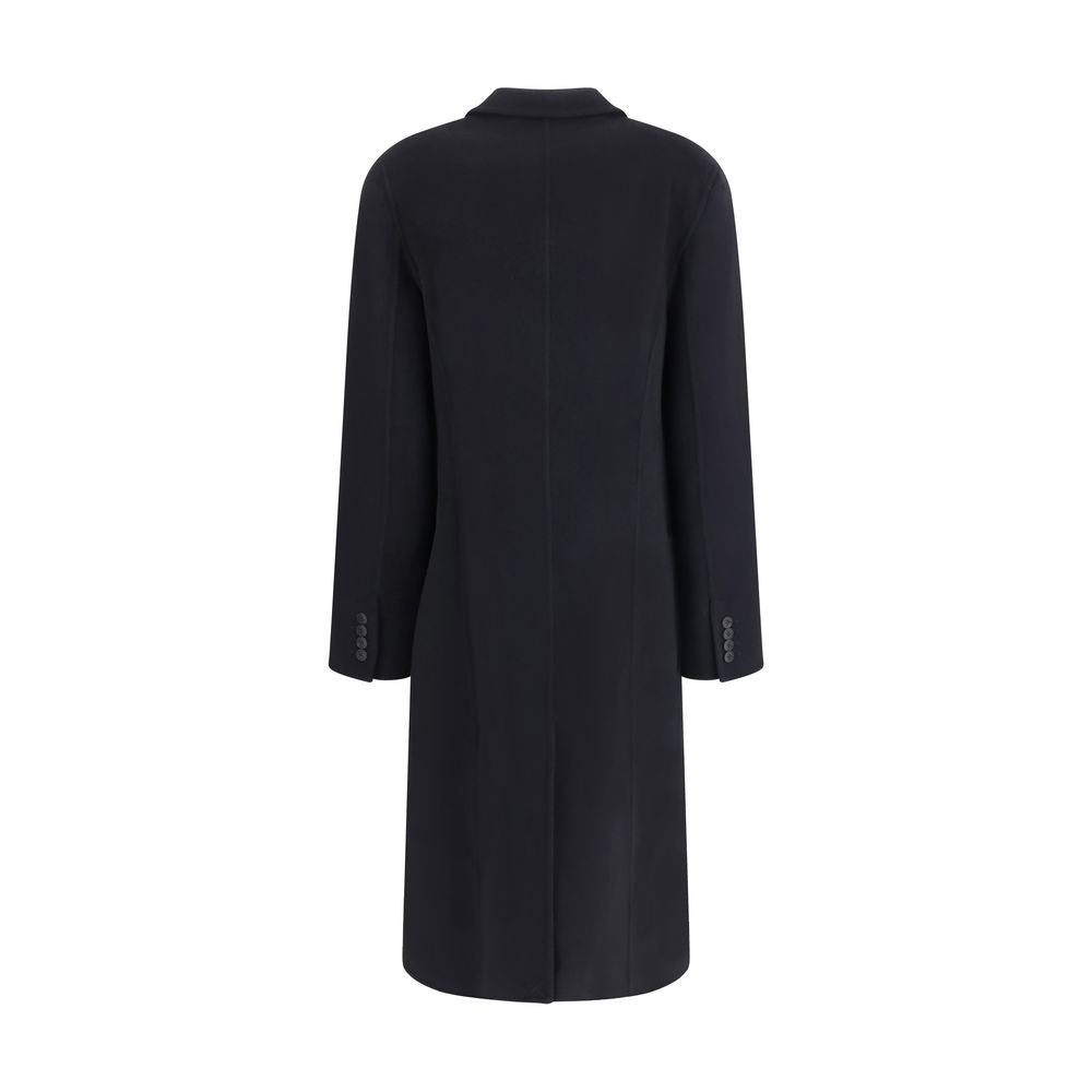Manteau général en laine gris