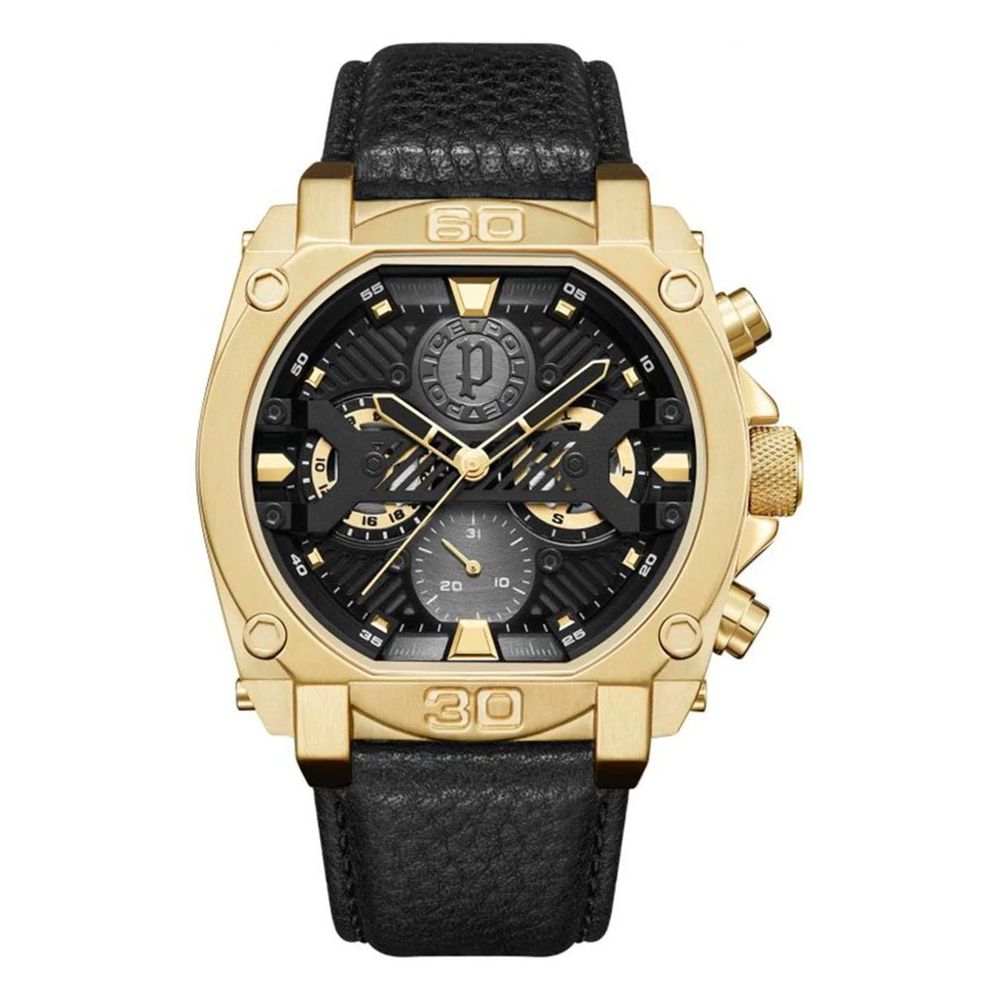 Montre police Norwood noire