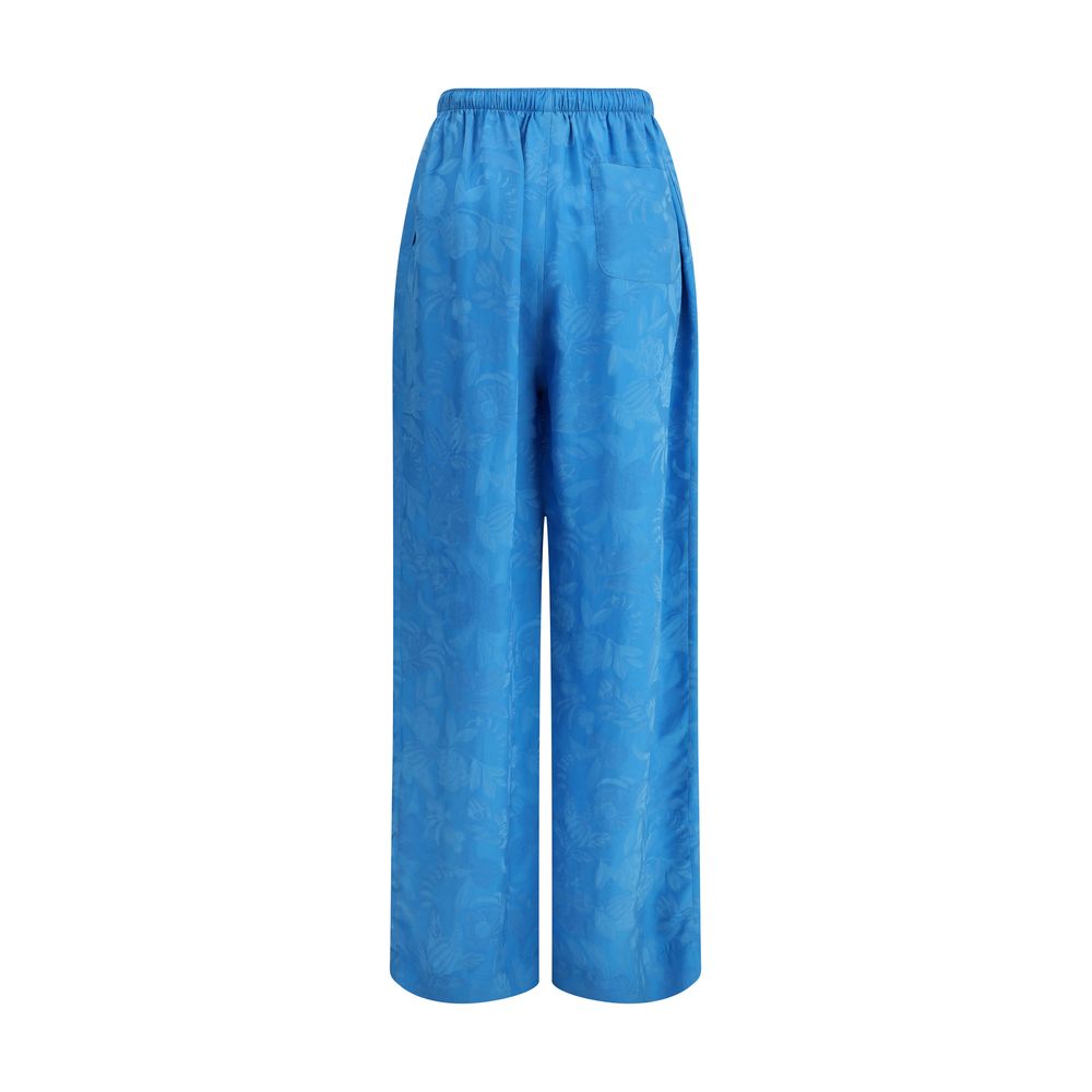 Pantalon Balenciaga à fleurs multicolore