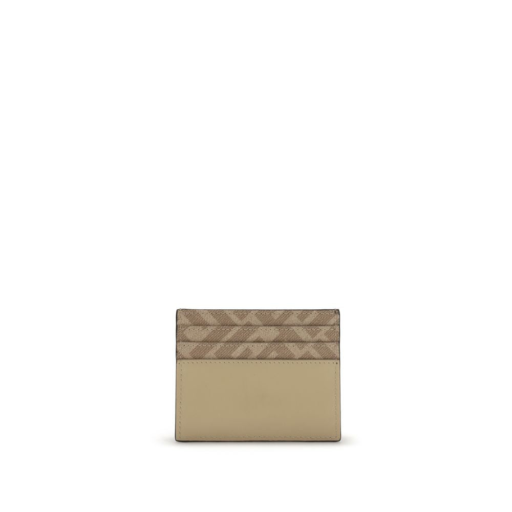 Porte-carte Fendi Squared beige