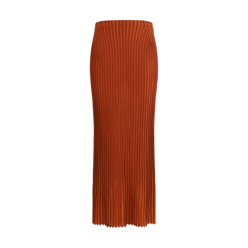 Jupe longue Gabriela Hearst en laine noire