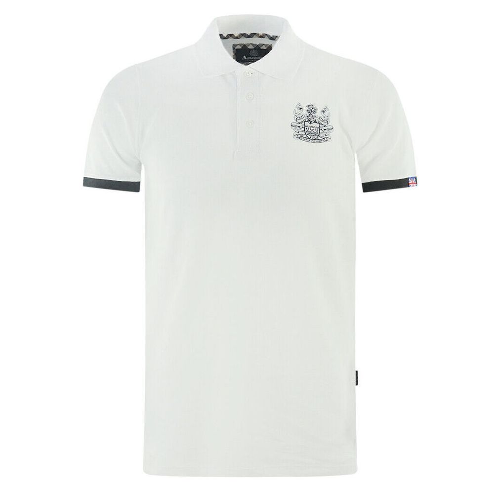 Polo Aquascutum blanc