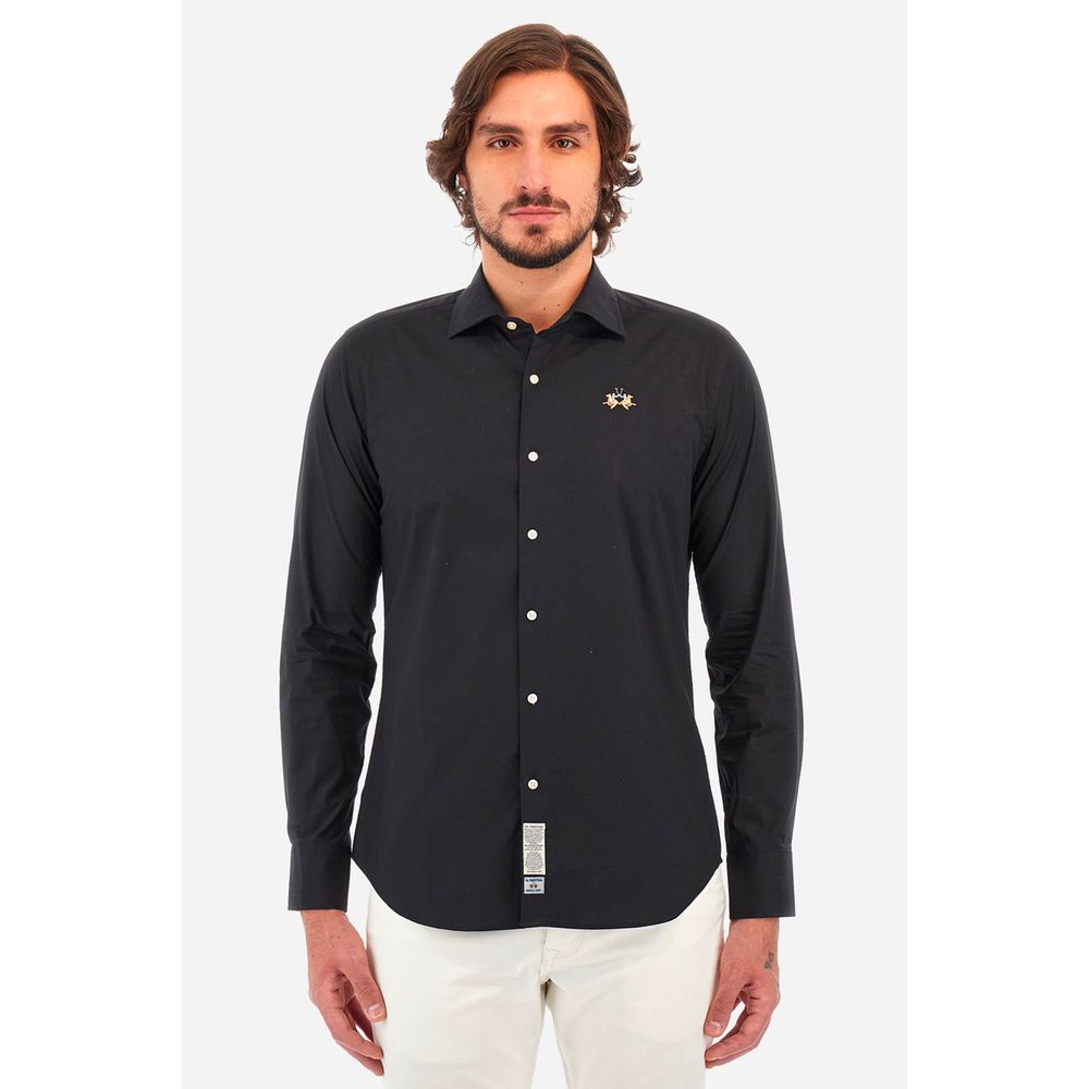 Chemise La Martina slim fit bleue