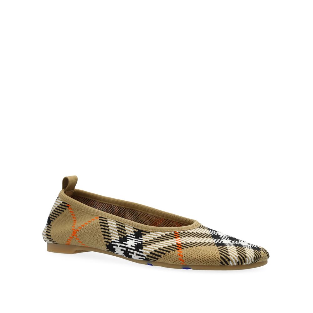 Ballerines Burberry checkées noires