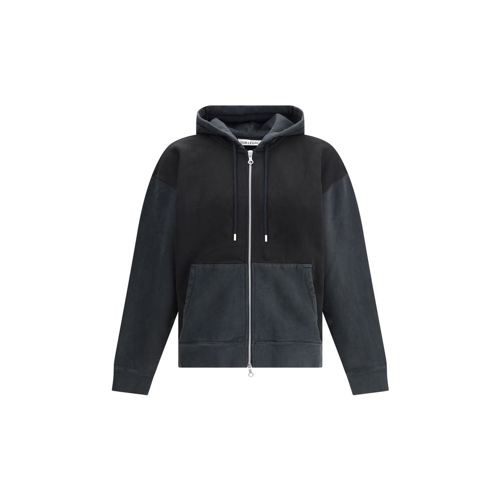 Sweat Rascal Hood noir pigmente
