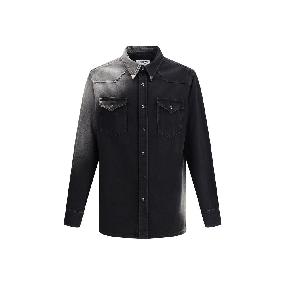 Chemise Longue Épaules Made in Italy blanche