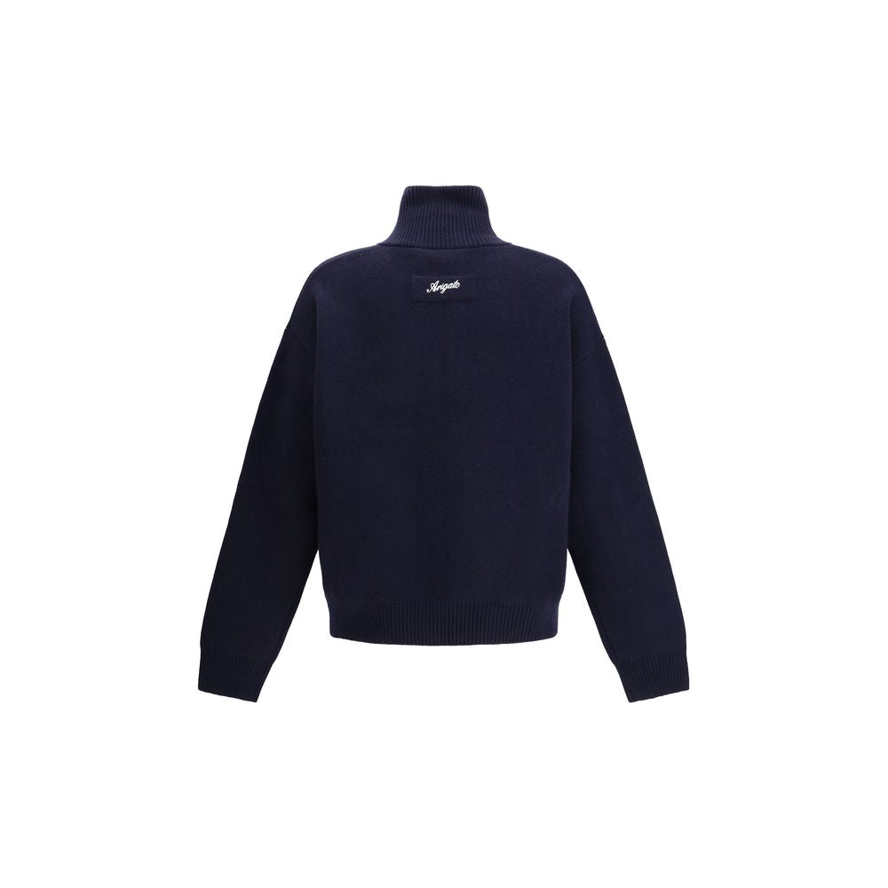 Sweater Alex Rigato Zip oversize noir