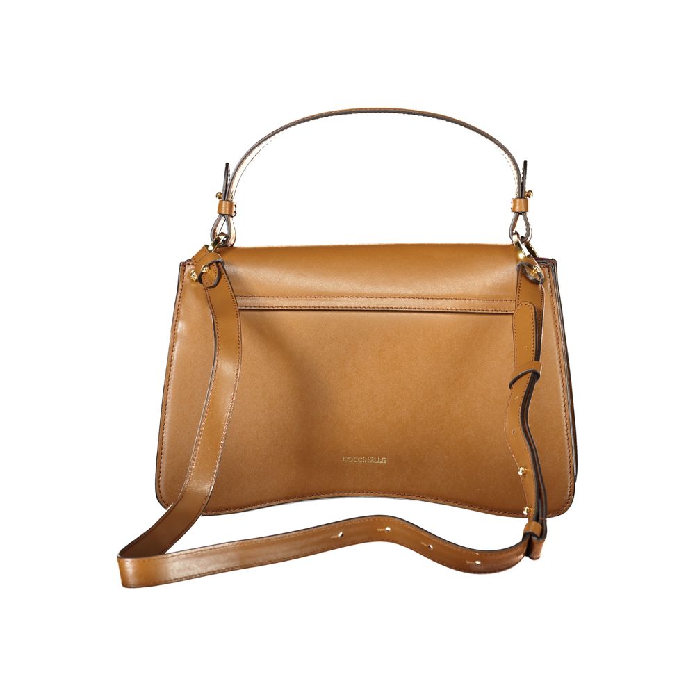 Sac à main Coccinelle en cuir marron
